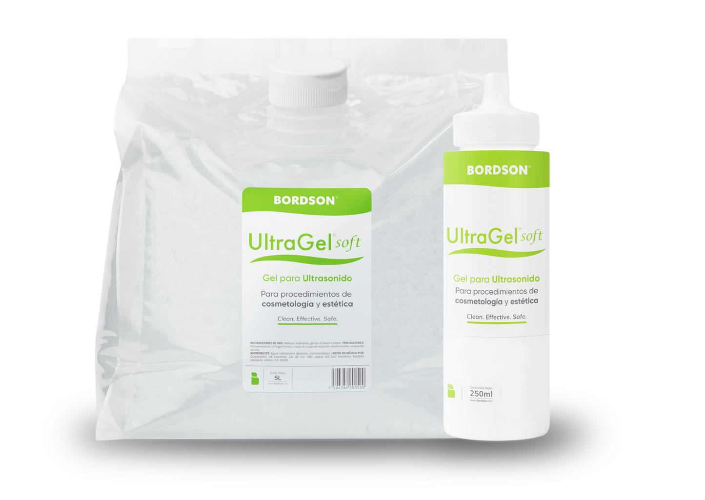 Gel Ultragel Soft sin Color 5 Lts