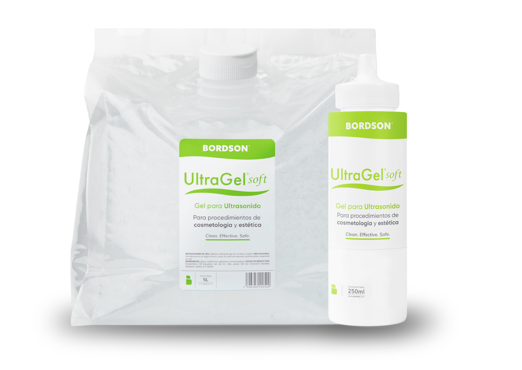 Gel Ultragel Soft sin Color 5 Lts