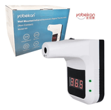 Termómetro Digital Infrarrojo De Pared YOBEKAN K9 Incluye Tripié, Batería y Adaptador de corriente.
