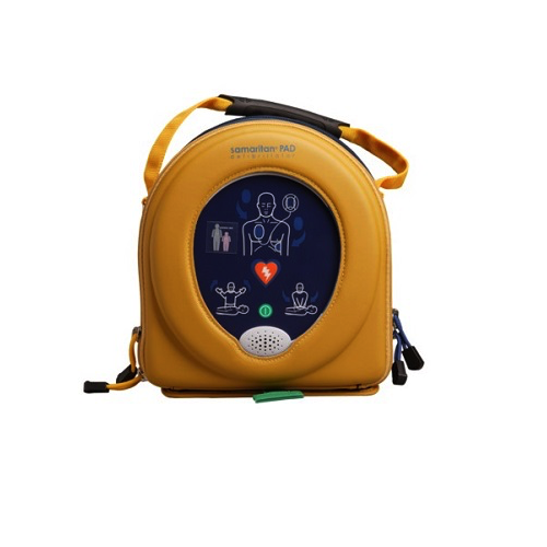 Desfibrilador HeartSine samaritan PAD 350P con paquete para aviación