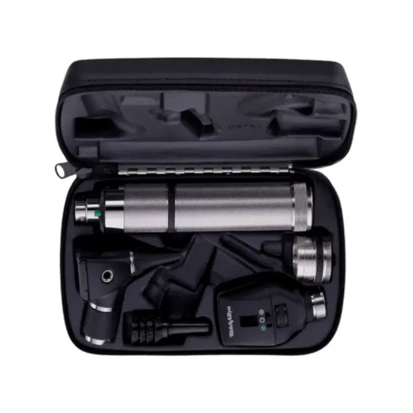 Equipo Diagnostico Recargable LED 35V Oftalmo Coaxial y Convertidor Batería C