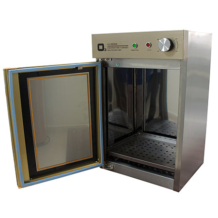 GABINETE DESINFECTANTE C/LAMPARA UVC 10W MAS OZONO