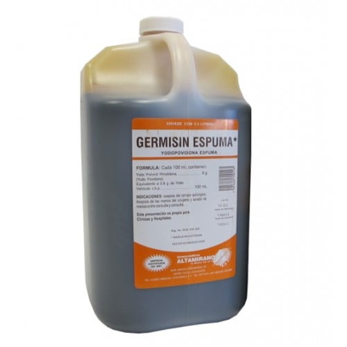 GERMISIN ESPUMA GALON (IODO POLIVINIL AL 0.8%)