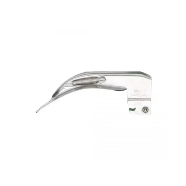 Hoja Laringoscopio Curvo Macintosh Fibra Óptica No 3
