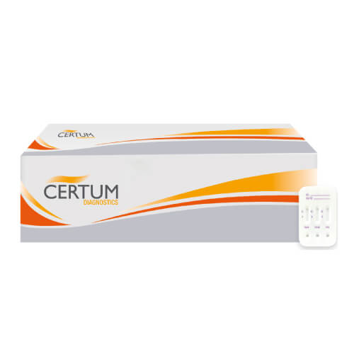 20 Pruebas | Certum Influenza (A, B), Parainfluenza, (IgM) Ac