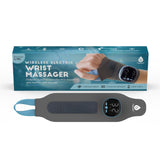 Muñequera de masaje eléctrica DC-PURSONIC para relajar y revitalizar las muñecas, con tecnología de masaje y compresión.
