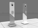 Totem dispensador Automatico de Gel y Termometro