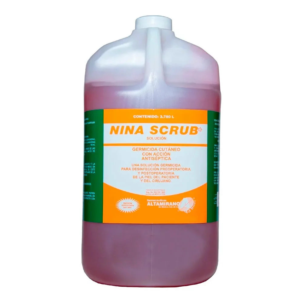 NINA SCRUB GALON (GLUCONATO DE CLORHEXIDINA AL 4%)