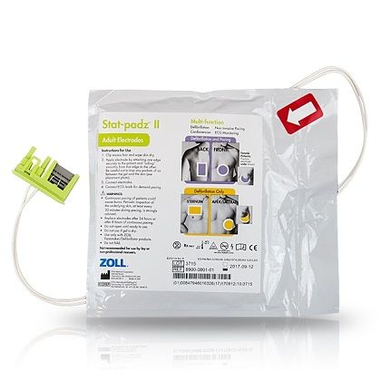 Parche electrodo STAT-PADZ II Pieza individual Cat. ZOL-8900-0802-01-PIEZA Marca Zoll