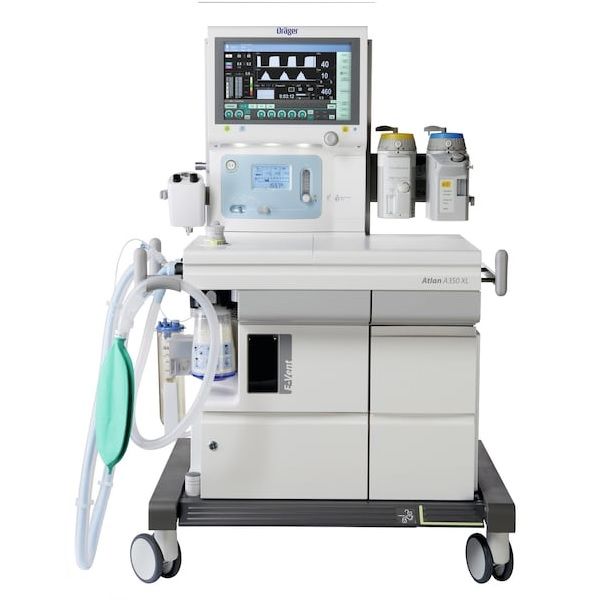 Sistema de anestesia Atlan A300 XL + Vista 120 C intermedia con Tofscan un vapor Cat. DAG-A300XL+Vista120C Marca Drager