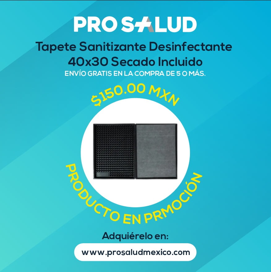 Tapete Sanitizante Doble 40x60 (SUPER PROMOCIÓN)
