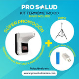 Termometro Q3 - Incluye Tripié, Batería, Adaptador de corriente