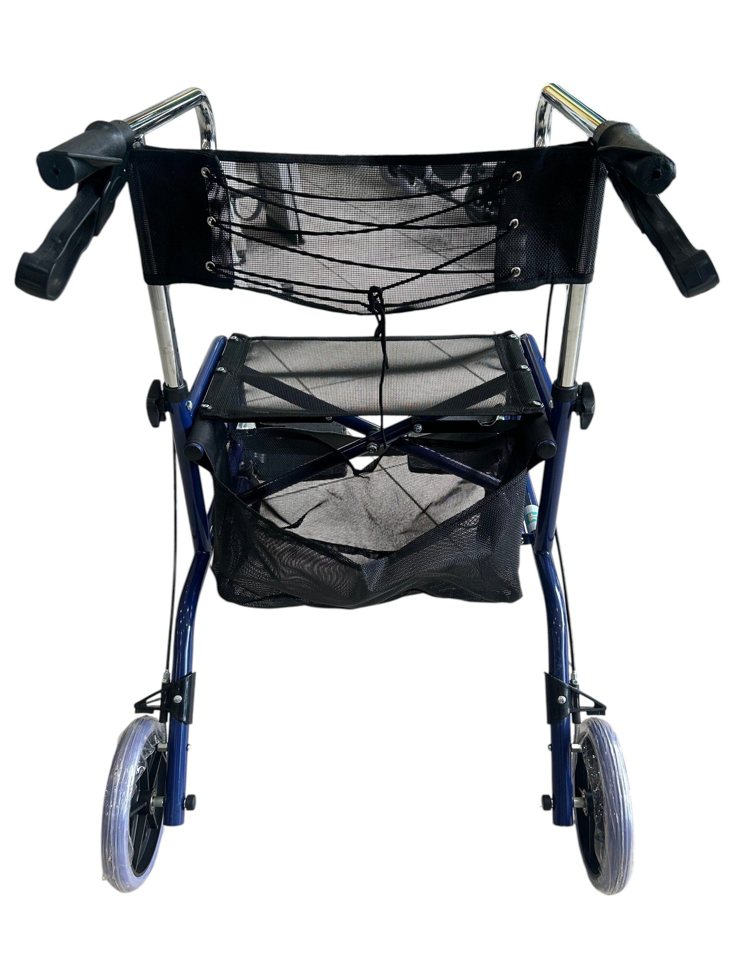 Andadera Rollator de Acero con Descansapiés, Capacidad de 90 kg BIENSTAR