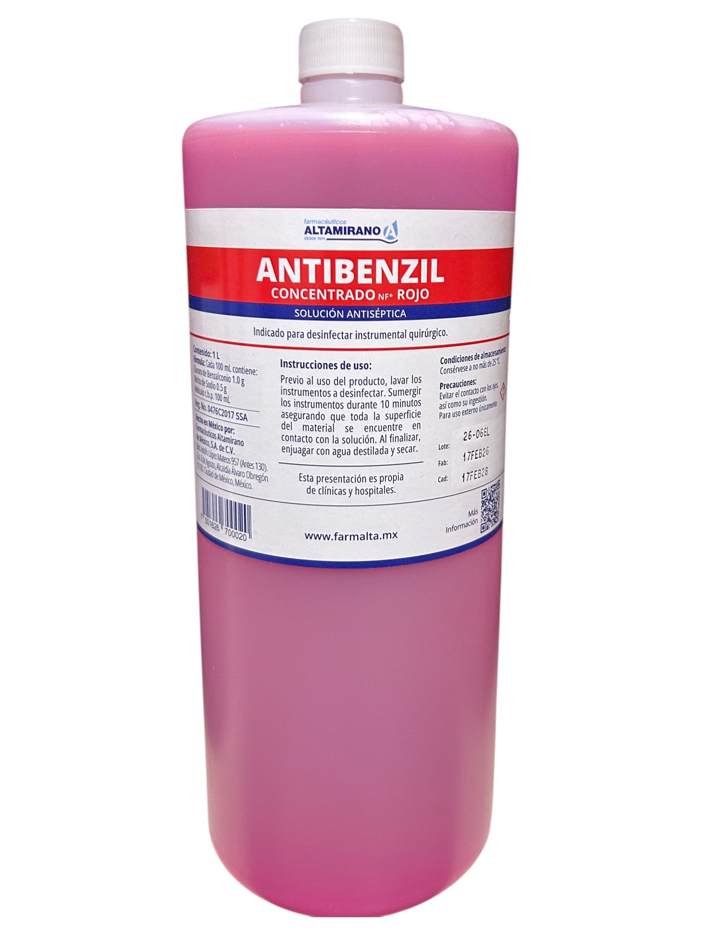 Antibenzil Concentrado Rojo