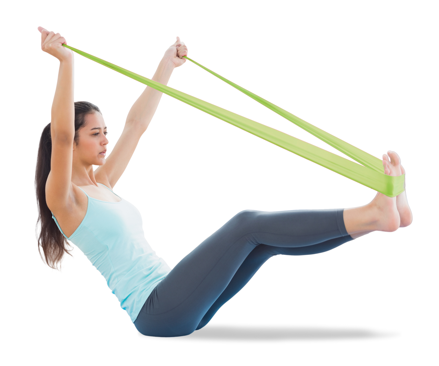 Banda de Resistencia Verde Suave B-flexible