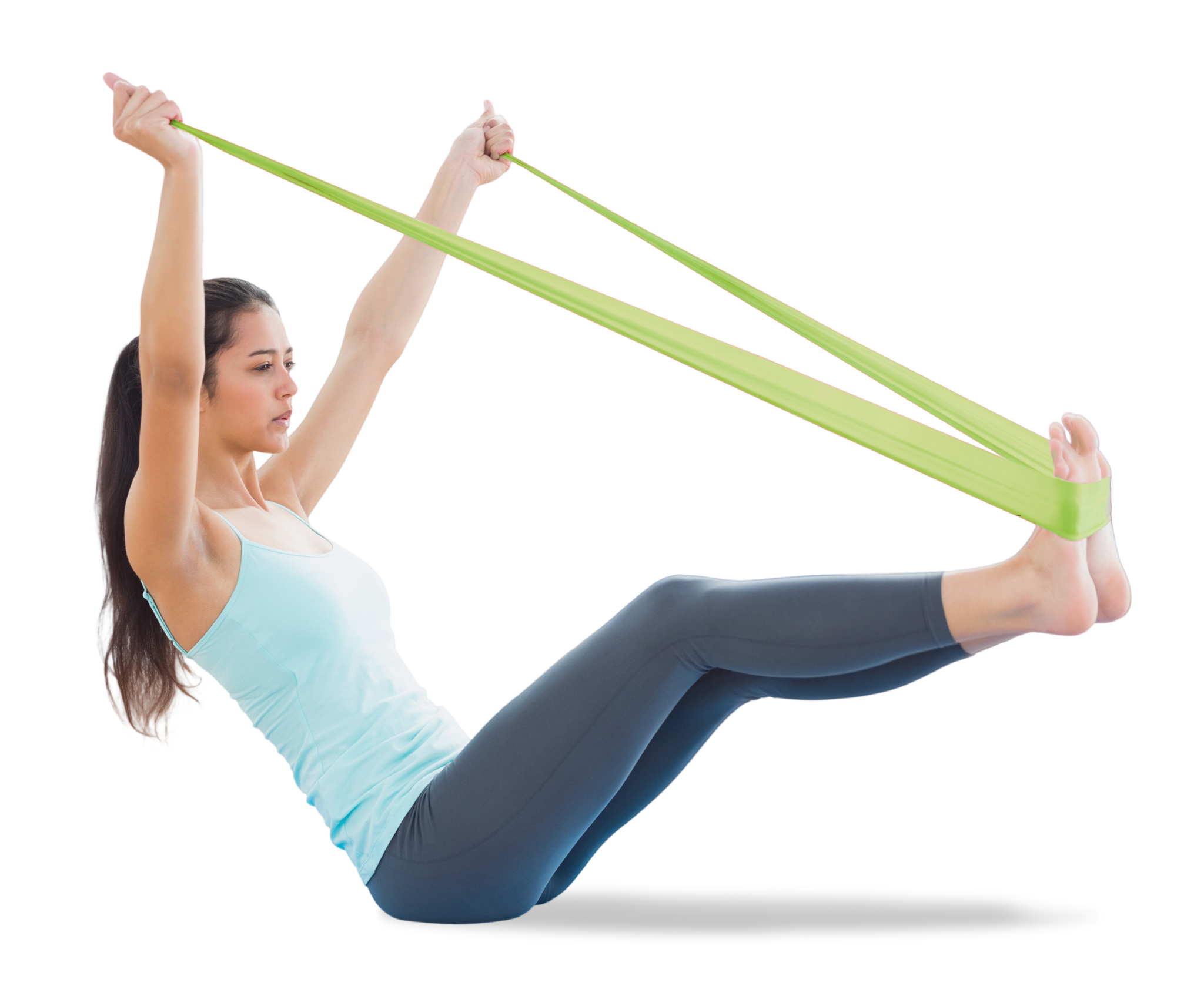 Banda de Resistencia Verde Suave B-flexible