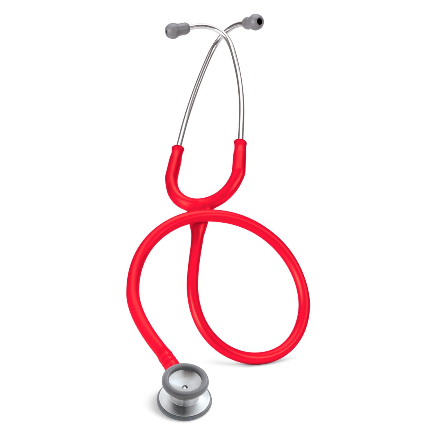 Estetoscopio pediátrico LITTMANN Classic II en color rojo, diseñado para diagnóstico físico en niños y bebés.