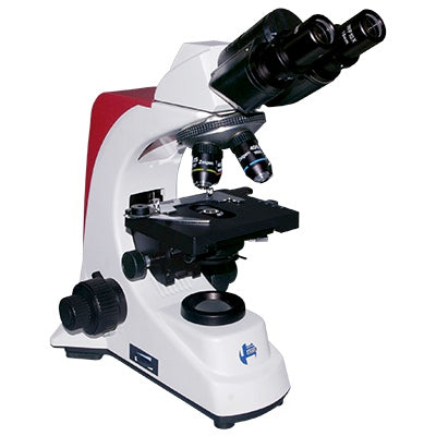 Microscopio binocular de campo claro Beracah Medica, equipo óptico para observación científica y estudios biomédicos.