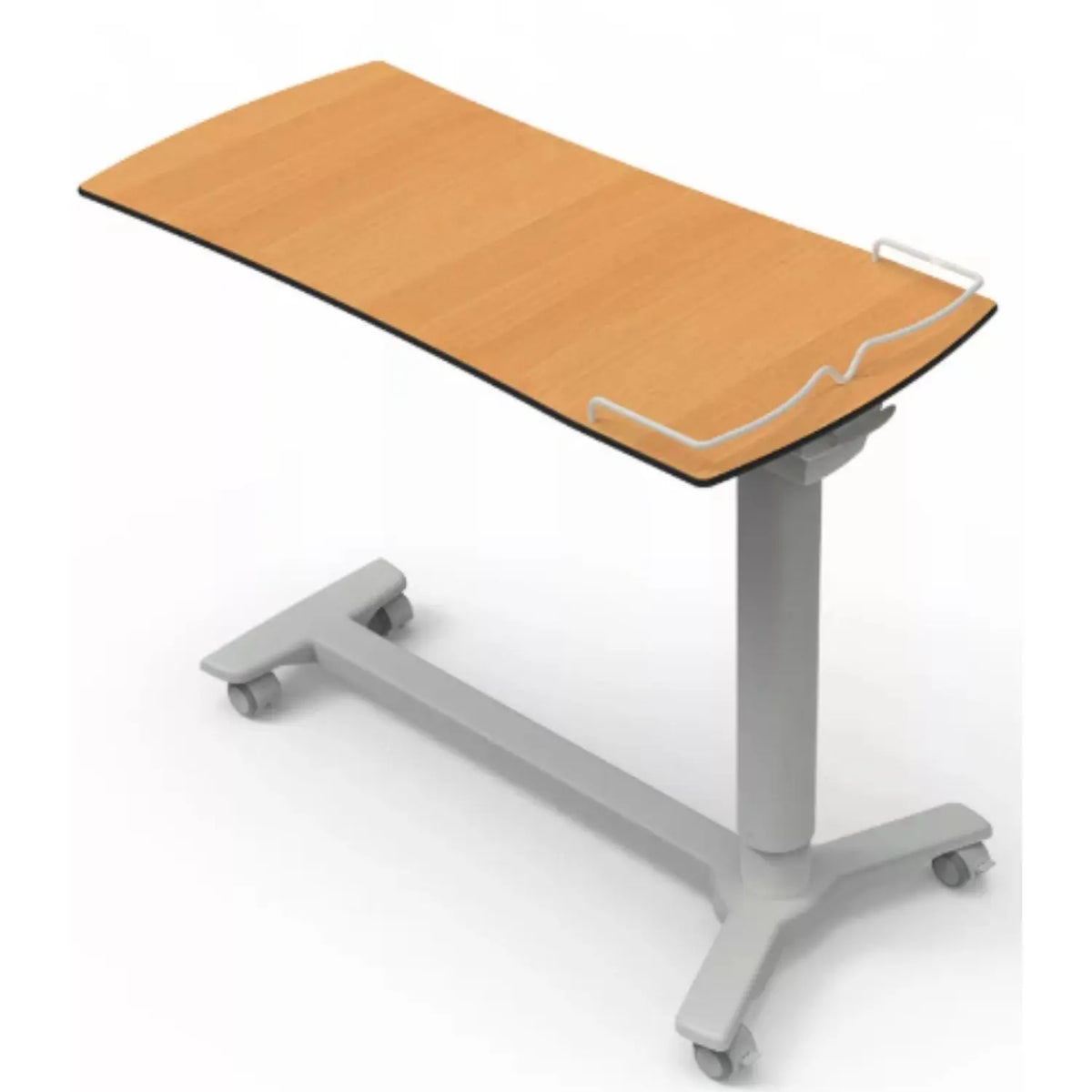 Meseta fija TA270 de 92x45cm para uso hospitalario, mesa robusta de Beracah Medica en color neutro.