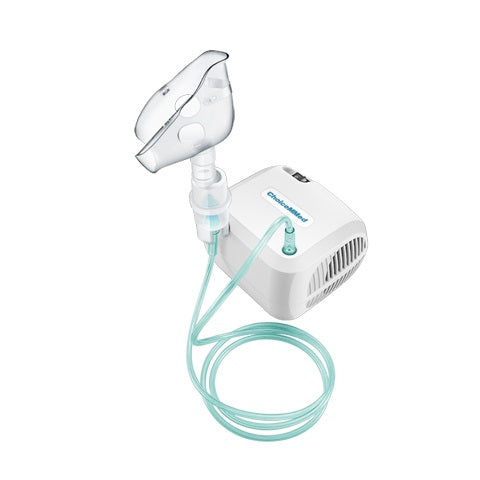 Nebulizador de pistón Beracah Medica NB-220C con kit para nebulizar, dispositivo de compresor para tratamientos respiratorios.
