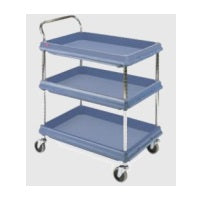 Carro utilitario con 3 repisas mod. My cart medidas 59.51x87.31x95.25 cm color azul