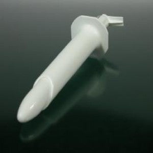 Anoscopio desechable de la marca Beracah Medica, pieza individual para examen médico, con diseño compacto y de uso único.