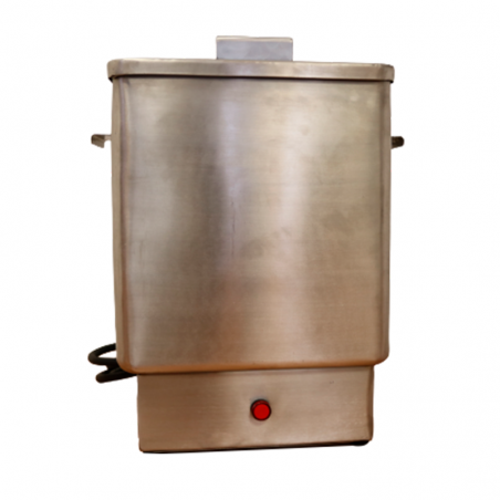 Compresero caliente de acero inoxidable para 4 compresas (compresas incluidas)