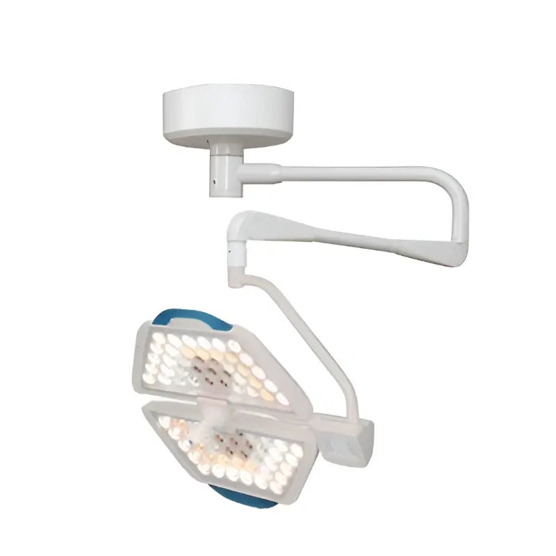 Lámpara LED de cirugía Beracah Médica con campana de techo, 160,000 lux, ideal para quirófano.