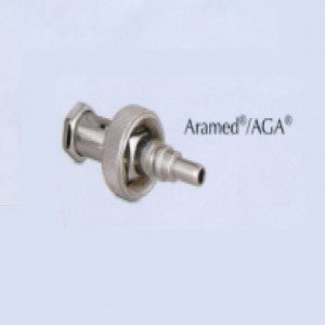 Conector enchufe rápido Beracah Medica para oxígeno Aramed, accesorio M14X1 para concentradores de oxígeno.