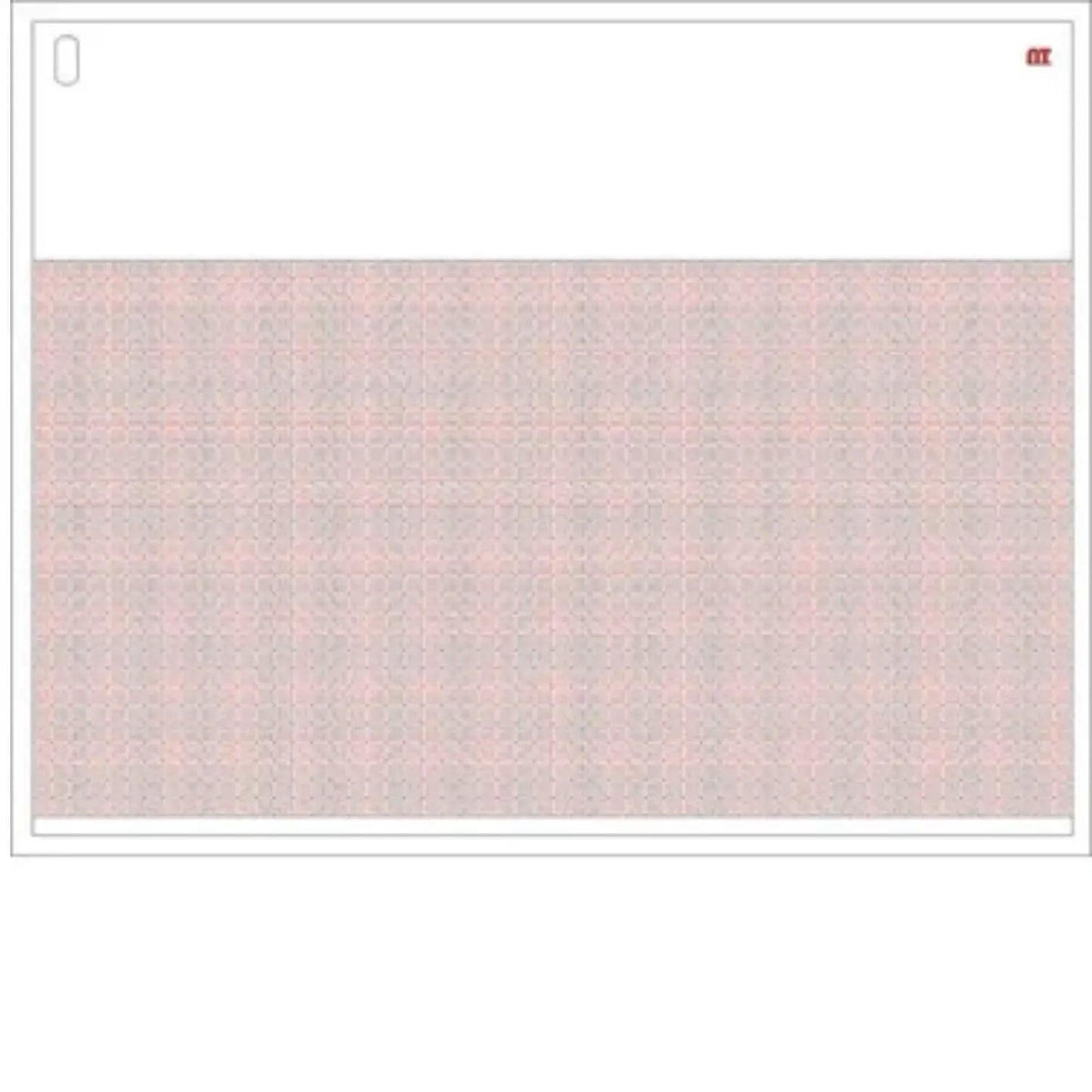 Papel para ECG Burdick 07868 paquete c/200 hojas