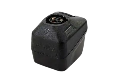 Batería grande para SYSTEM 9 de la marca Beracah Médica, visible en la imagen con detalles de tamaño y conexiones.
