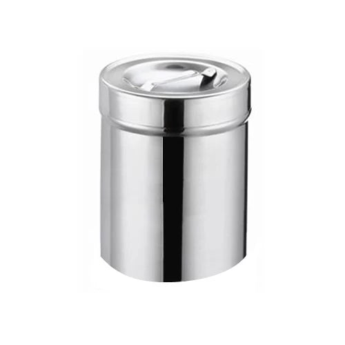 Algodonero y porta gasas Beracah Medica, recipiente con tapa para algodón de 102 x 130 mm y 1000 ml de capacidad.
