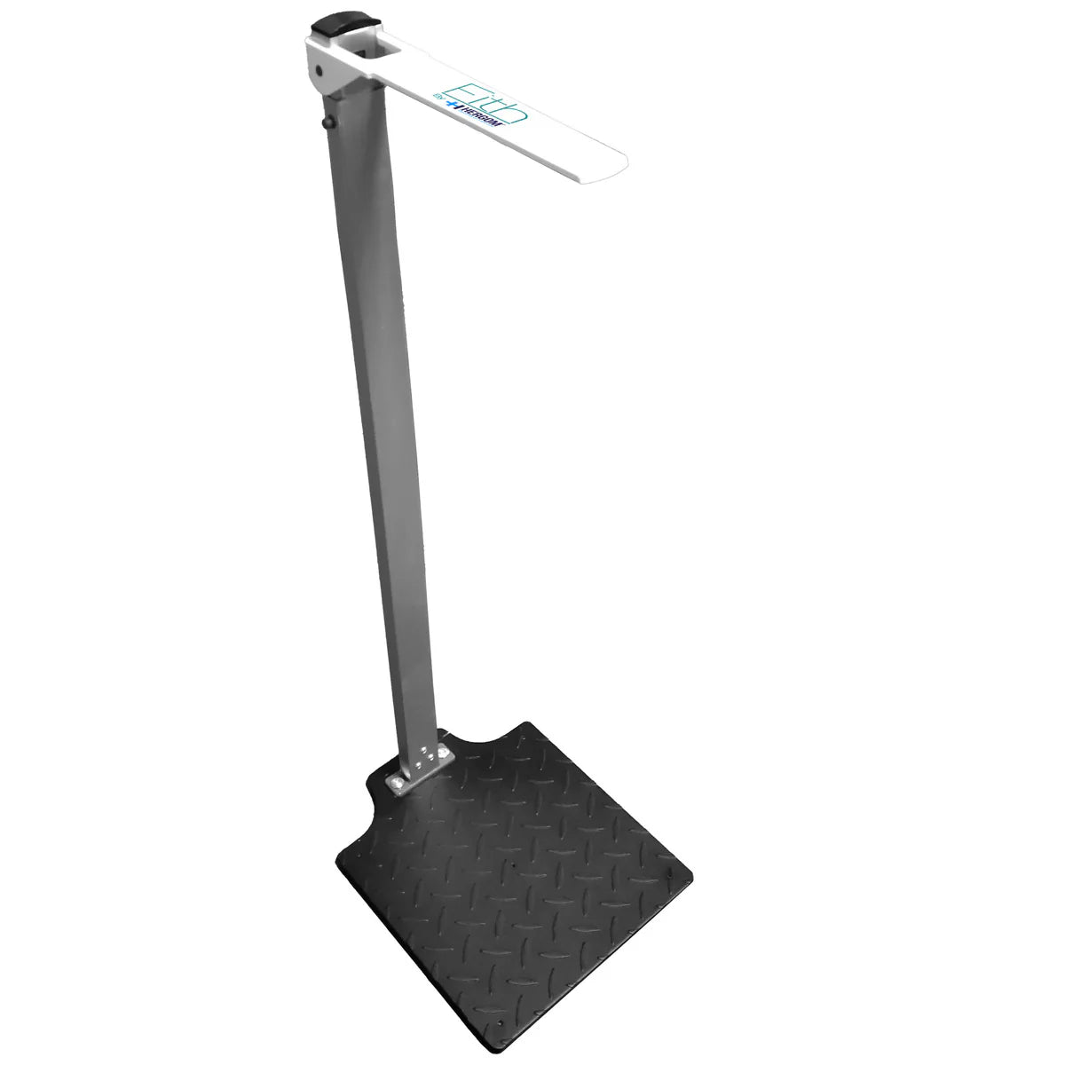 Estadímetro metálico de alta resistencia Beracah Médica para medir altura infantil de 85 a 210 cm, modelo MPS200C.