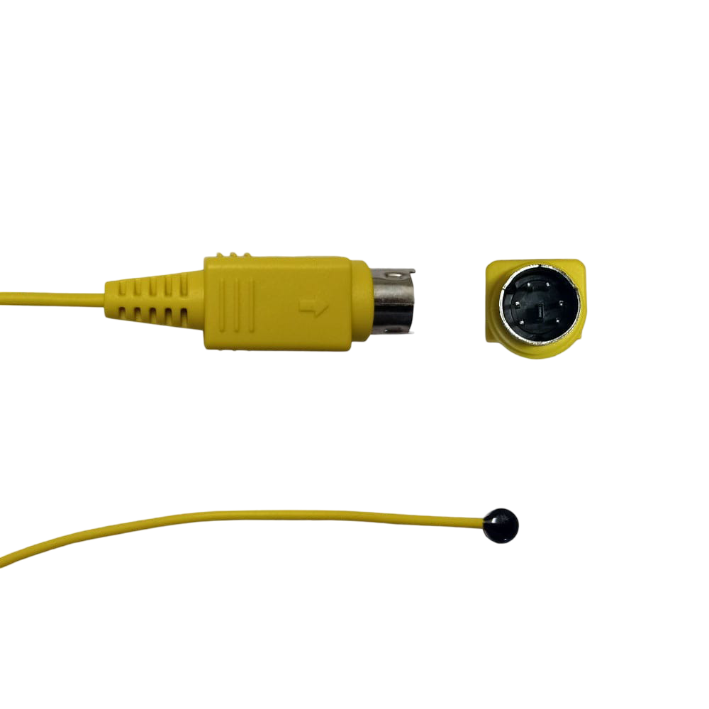 Sensor de temperatura neonatal para piel de la marca Beracah Médica compatible con Atom, accesorios para incubadoras.