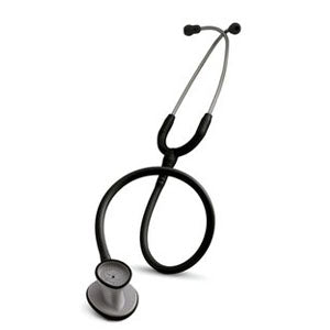 Estetoscopio Littmann Lightweight II negro de Beracah Medica, con diadema y tubos en color negro, visible en la imagen.