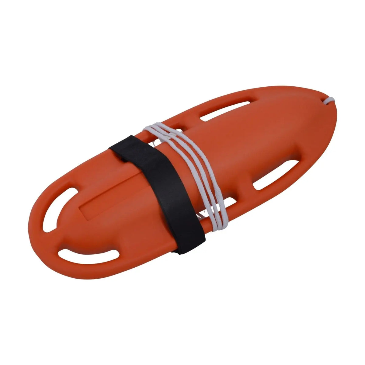 Salvavidas naranja de rescate acuático de la marca Beracah Médica, diseñado para seguridad en actividades acuáticas.
