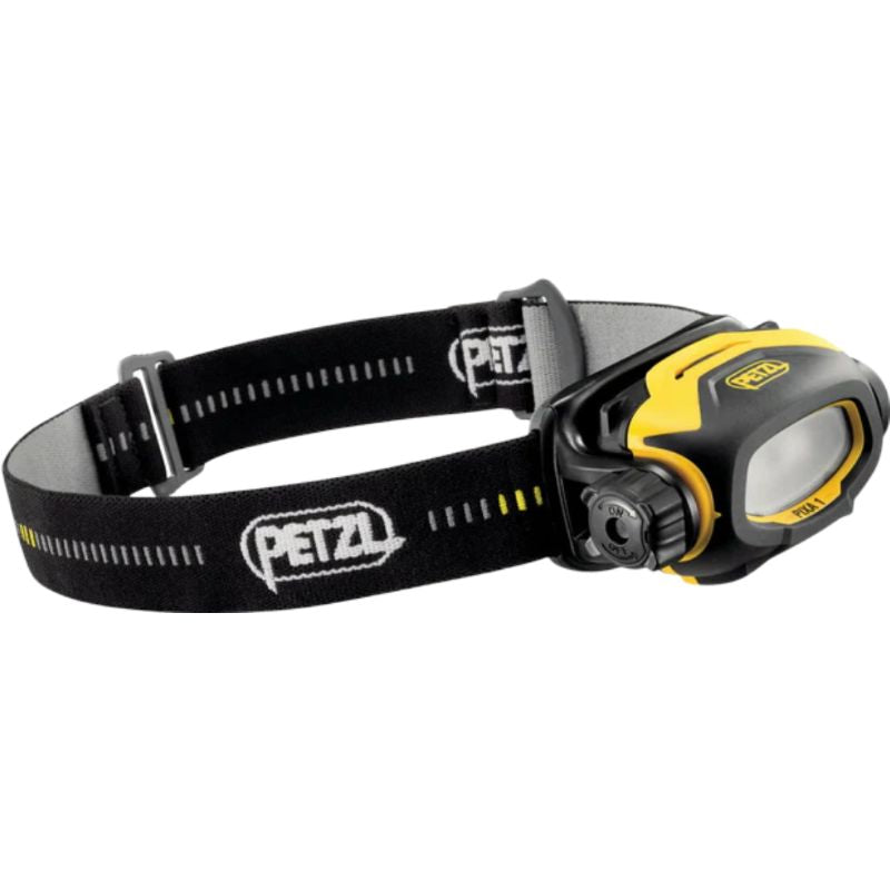 Linterna frontal Pixa 1 de Beracah Medica, 60 lm, resistente a explosivos ATEX zona 2/22, ideal para rescate y trabajo en condiciones peligrosas.