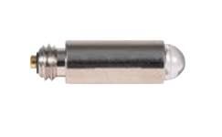 Foco de Xenón de 2.5V y 1.88W para mangos de laringoscopios recargables, accesorios de Beracah Medica, caja con 6 piezas