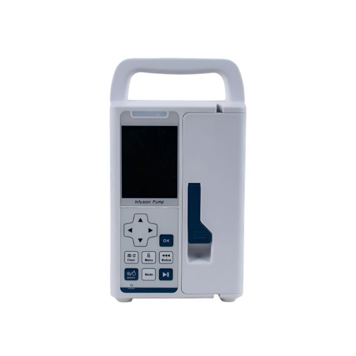 Bomba de infusión Beracah Medica VP3 WIFI con pantalla digital y controles, diseñada para infusiones médicas precisas.