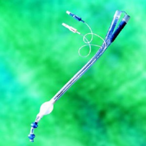 Tubo endobronquial derecho 41Fr de Beracah Médica, sondas y cánulas para oxígeno, visible en la imagen.