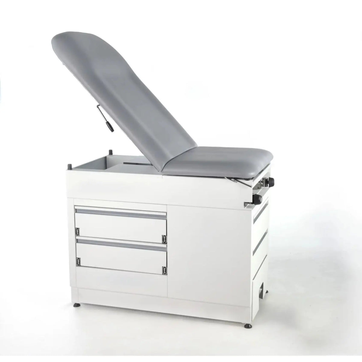 Mesa de exploración universal MSI Beracah Medica Modelo 2K Clase G con superficie lisa y estructura resistente.