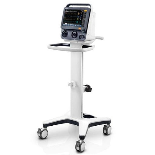 Ventilador de traslado adulto y pediátrico Beracah Medica modelo SV300 con turbina, portátil y compacto para emergencias médicas.