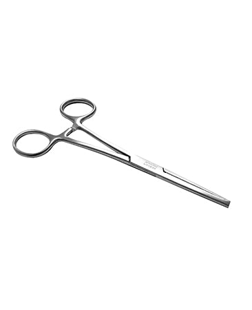 Pinza recta Rochester de 14 cm de la marca Beracah Medica, herramienta médica para sujeción y manipulación precisa.