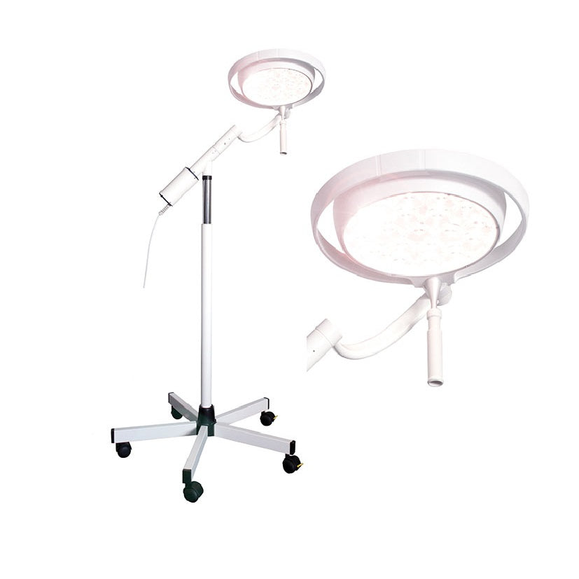 Lámpara de enfoque variable KaWe MASTERLIGHT LED 4000F® para examen, lámpara de pedestal de iluminación clínica de Beracah Médica