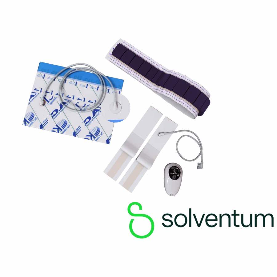 Gasas y apósitos para heridas Prevena Plus™ Personalizables de Beracah Medica, tamaño 90 cm, en caja con envase.