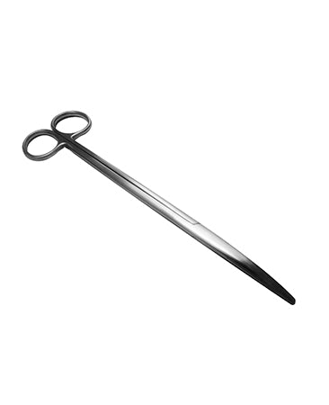 Tijeras Metzenbaum curvas de 20 cm en acero alemán premium, herramienta quirúrgica de la marca Beracah Medica.