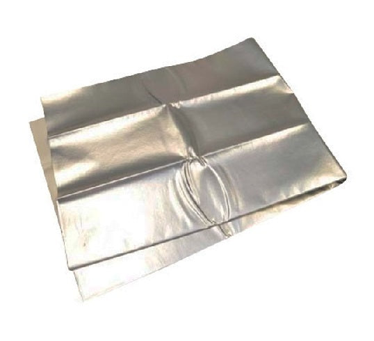 Sábana térmica Beracah Medica ThermaWrap de 210x120 cm, superficie suave y acolchada para protección térmica.