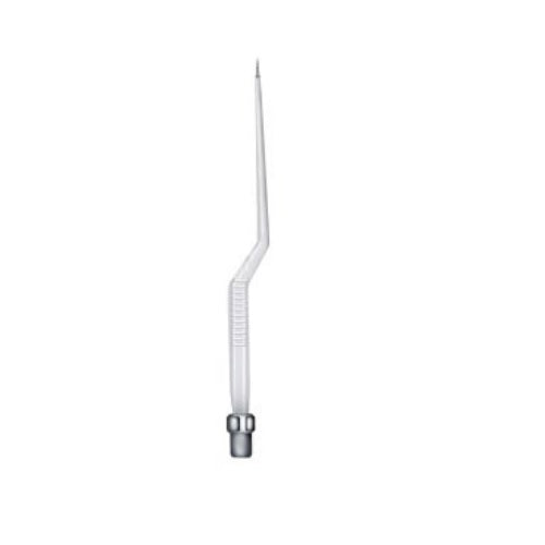 Pinza bipolar tipo bayoneta MSI de 20 cm y 2 mm de Beracah Médica, herramienta médica con mango y punta de precisión