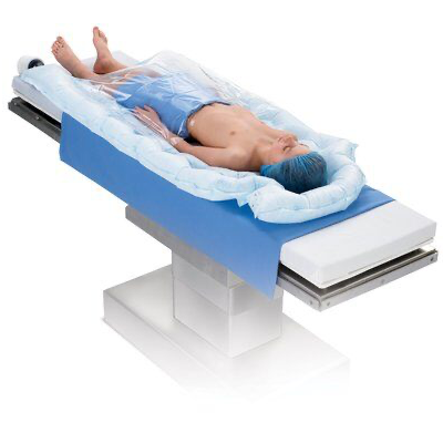 Manta bajo paciente pediátrica y adulta Beracah Medica Mod. 550 Bair Hugger™ 61x61 cm, conjunto de 10 para calentadores en quirófano