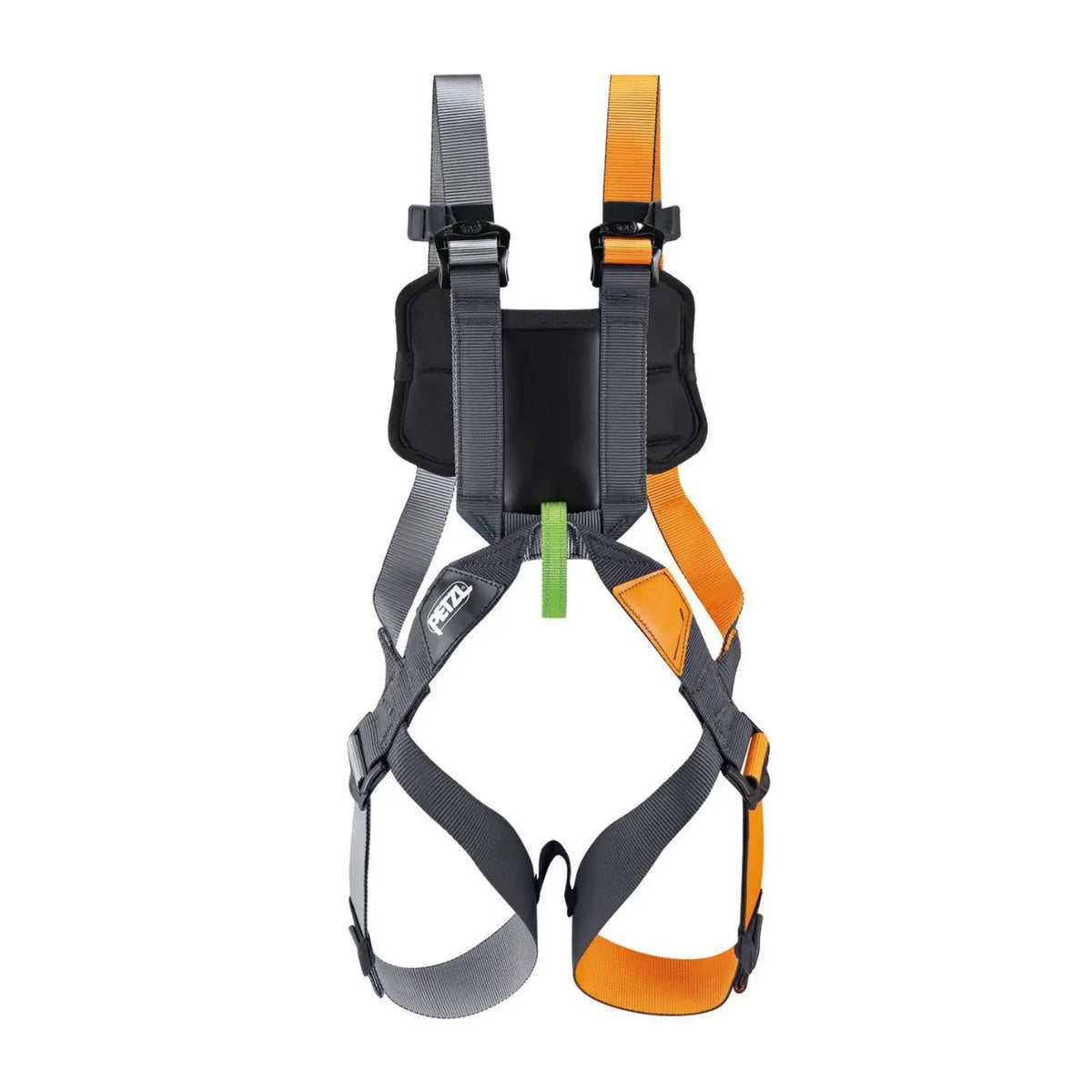 Arnés SIMBA para niños de Petzl, conjunto de 5 piezas de arneses para rescate, con correas ajustables y hebillas de seguridad.